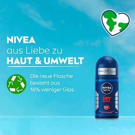 Antitranspirant Deo Roll-on Dry Impact NIVEA MEN