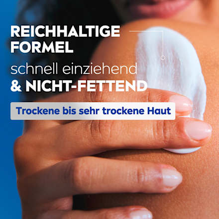 Körpermilch trockene Haut  NIVEA