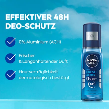 Zerstäuber Fresh Active NIVEA MEN