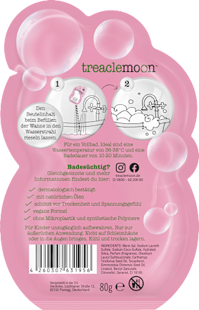 Pflegebad warming hug treaclemoon
