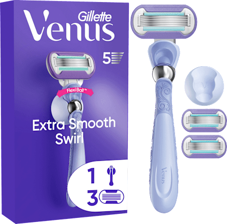 Starterset, Rasierer Deluxe Smooth Swirl Gillette Venus