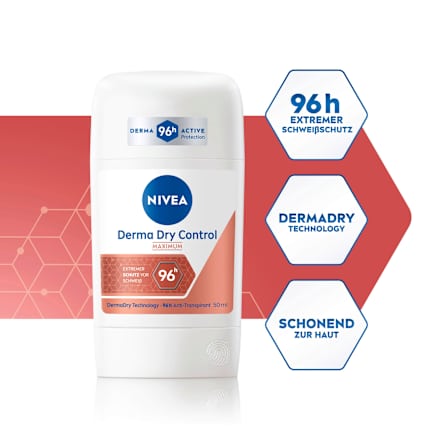 Antitranspirant Deostick Derma Dry Control Maximum NIVEA