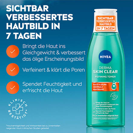 Gesichtswasser Derma Skin Clear  NIVEA