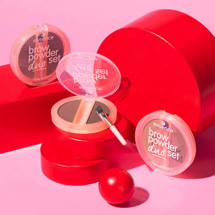 Augenbrauenpuder Duo Set 03 essence