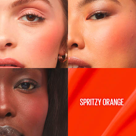 Blush Sunkisser Hazy Matte Blush 35 Spritzy Orange MAYBELLINE NEW YORK