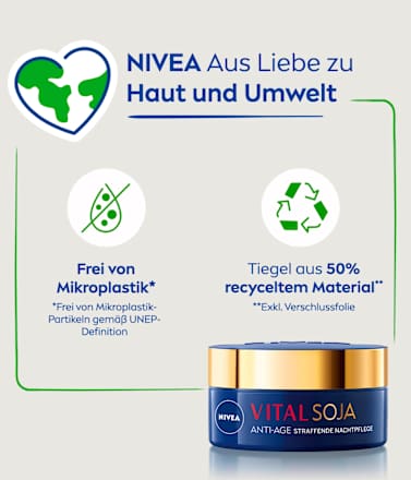 Anti Age Nachtcreme Vital Soja NIVEA