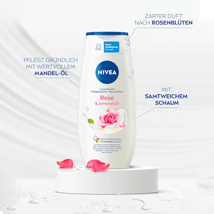 Pflegedusche Rose & Almond Oil NIVEA