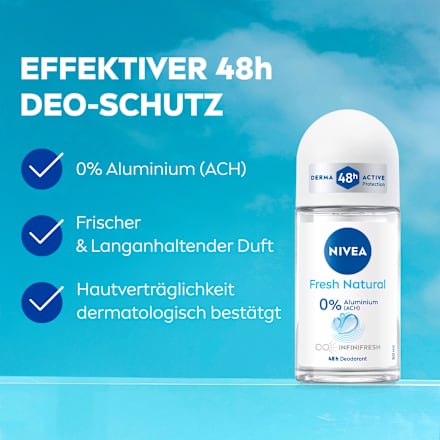 Deo Roll-on Fresh Natural NIVEA