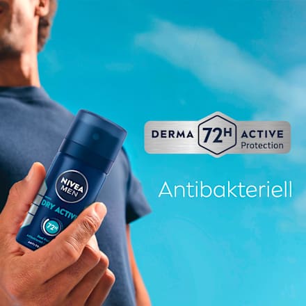 Antitranspirant Deospray Dry Active, Reisegröße NIVEA MEN