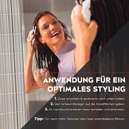 Schaumfestiger Diamant Volumen NIVEA