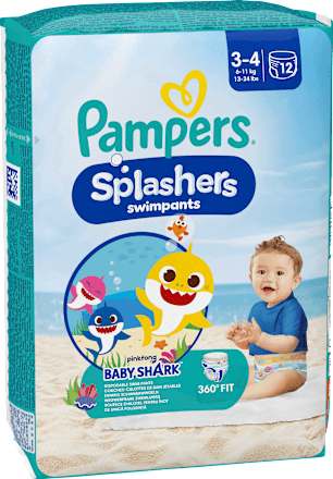 Schwimmwindeln Splashers Gr. 3-4 (6-11 kg) Pampers Splashers