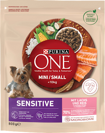 Mini Sensitive granule pro psy losos PURINA ONE