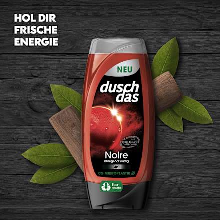 Duschgel Men Noire 3in1 duschdas
