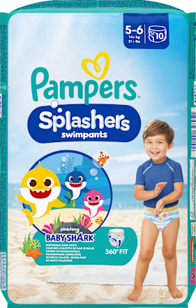Schwimmwindeln Gr. 5-6 (14+ kg) Pampers Splashers