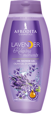 Oljni gel za tuširanje Lavender  AFRODITA