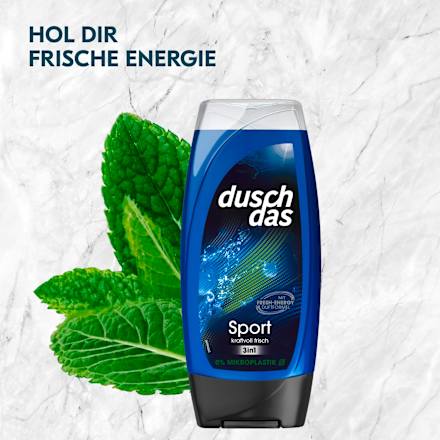 Duschgel Men Sport 3in1 duschdas