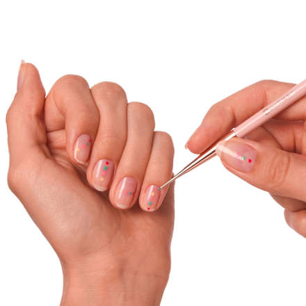 Nageldesign Duo Dotting Tool & Liner Brush essence