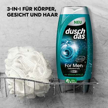 Duschgel For Men 3in1 duschdas