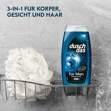 Duschgel For Men 3in1 duschdas