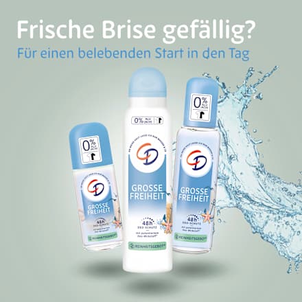 Deo Zerstäuber Große Freiheit CD