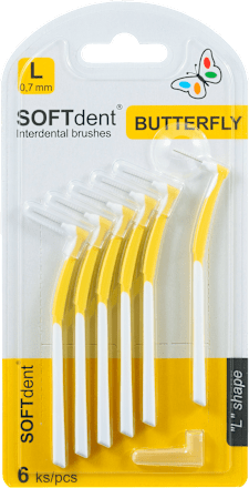 mezizubní kartáčky 0,6 mm SOFTdent