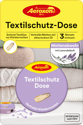 Kleidermotten Textilschutz-Dose Aeroxon