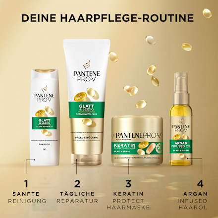 Keratin-Haarmaske Glatt & Seidig PANTENE PRO-V