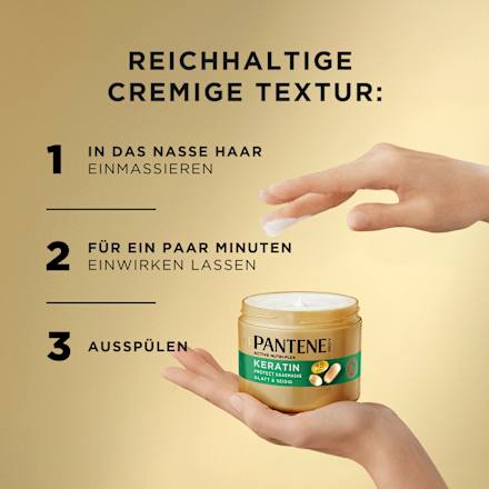 Keratin-Haarmaske Glatt & Seidig PANTENE PRO-V