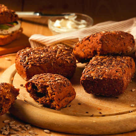 Aufbackbrötchen, Mehrkorn (4 Stück), glutenfrei Schär