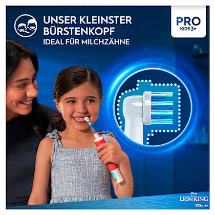 Elektrische Zahnbürste Kinder Pro König der Löwen Oral-B