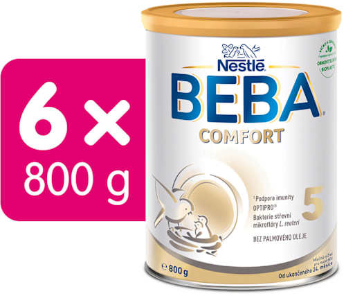 pokračovací mléčná kojenecká výživa 5 Comfort HMO 24m BEBA