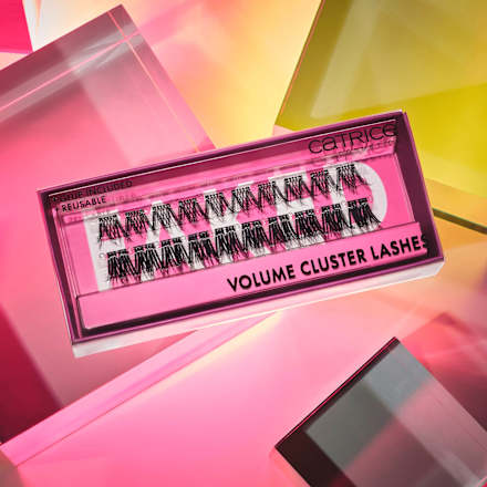 Künstliche Wimplern Set Faked Volume Cluster Lashes CATRICE