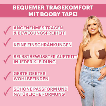 Brust Tape Braun BOOBY TAPE