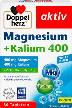 Magnesium 400 + Kalium 30 St. Doppelherz