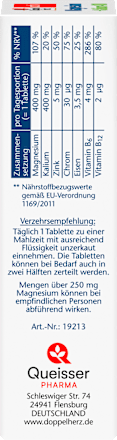 Magnesium 400 + Kalium 30 St. Doppelherz