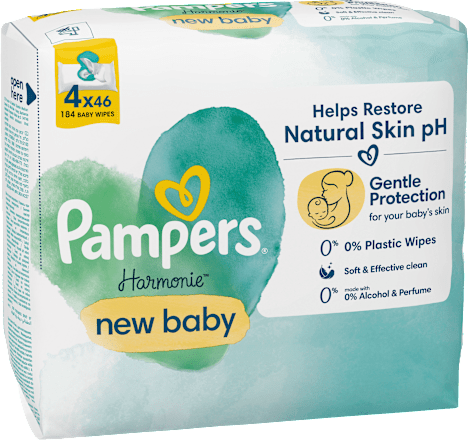 Feuchttücher Harmonie new baby Aloe vera (4x46 St) Pampers Harmonie