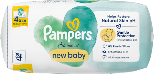 Feuchttücher Harmonie new baby Aloe vera (4x46 St) Pampers Harmonie