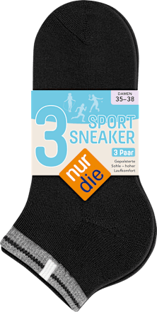 Sport Sneaker schwarz Gr. 39-42 nur die