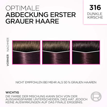 Intensivtönung 316 Dunkle Kirsche L'ORÉAL PARiS CASTING Crème Gloss