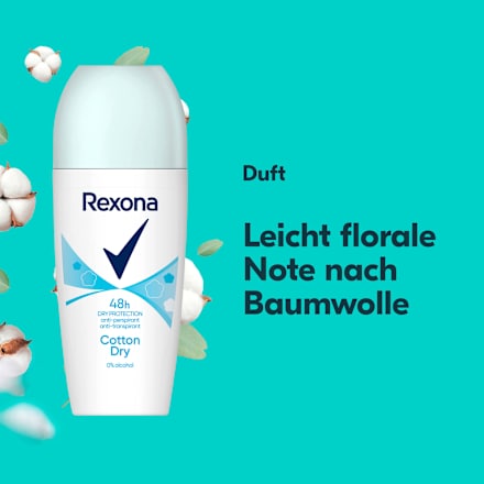 Antitranspirant Deo Roll-on Cotton Dry Rexona