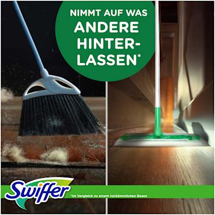 Trockene Bodentücher  Swiffer