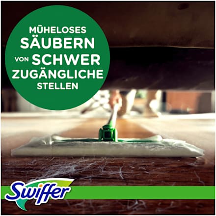 Trockene Bodentücher  Swiffer