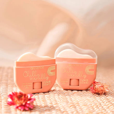 Highlighter Chilly Vanilly Face & Body Stick 01 Glow With The Flow! essence