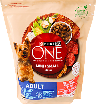 Száraz kutyaeledel kistestű felnőtt kutyáknak, marhában gazdag PURINA ONE