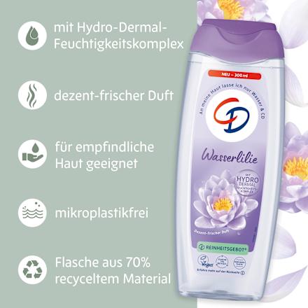 Duschgel Wasserlilie CD