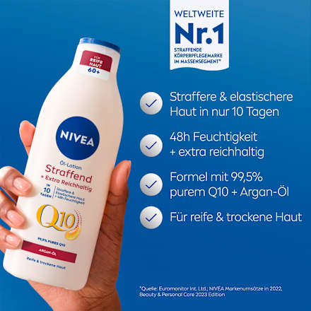 Öl-Bodylotion straffend Q10 NIVEA