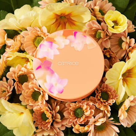Highlighter Cream-To-Powder Seeking Flowers C02 Apriglow CATRICE