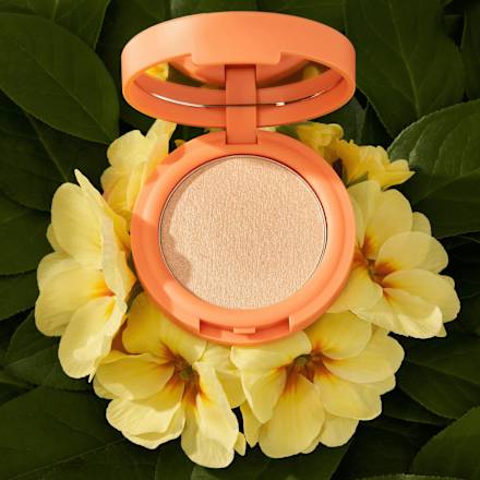 Highlighter Cream-To-Powder Seeking Flowers C02 Apriglow CATRICE