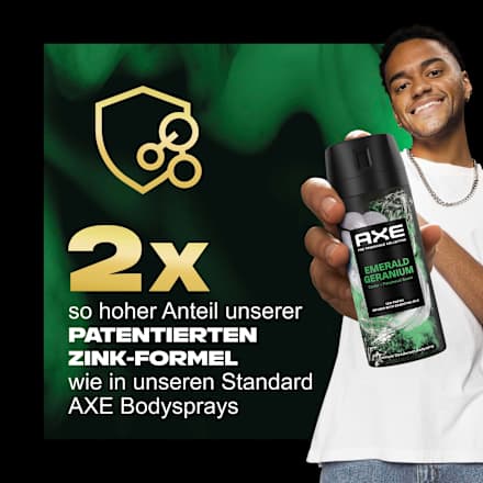 Deospray Emerald Geranium AXE