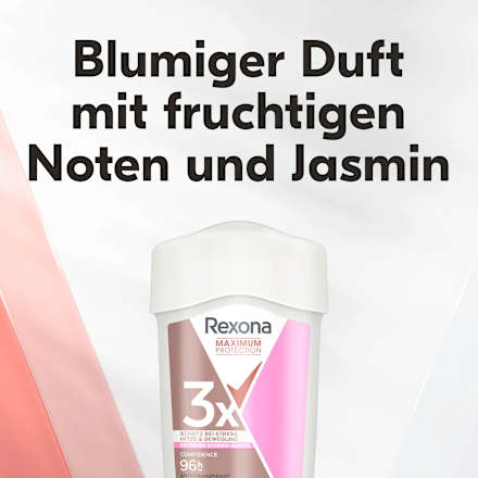 Antitranspirant Deocreme Maximum Protection Confidence Rexona